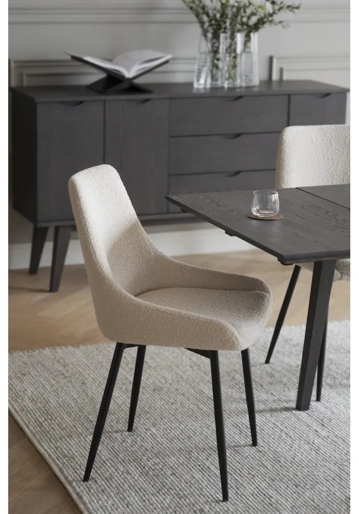 Sedie da pranzo beige in set di 2 Sierra - Rowico