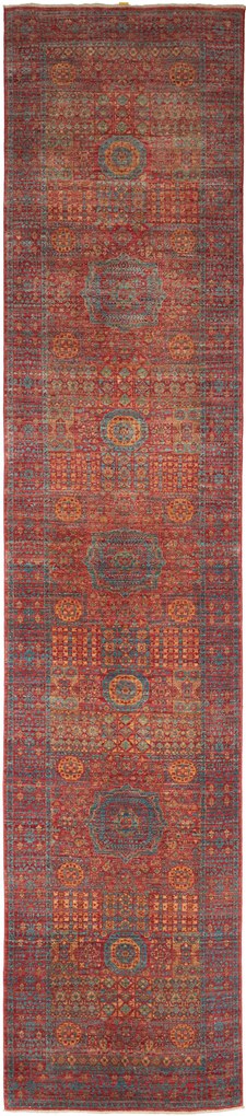 Mamluk Tappeto orientale 80x390 (Pakistan) Annodato A Mano