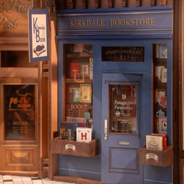 RoboTime - Fermalibri LED 3D, Incontro in Galleria, 2xAAA