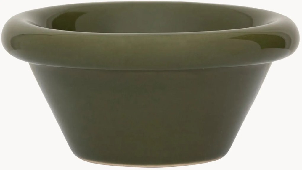 Set di 2 ciotole da dessert in ceramica Curvada
