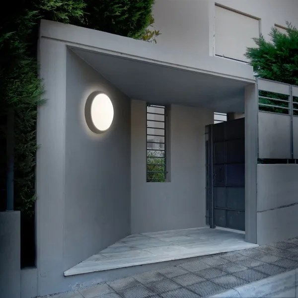 Solight WO750-G- Applique a LED da esterno LED/20W/230V 4000K IP54 grigio arrotondato