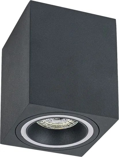 Rabalux 71164 - Faretto KOBALD 1xGU10/25W/230V quadrato antracite