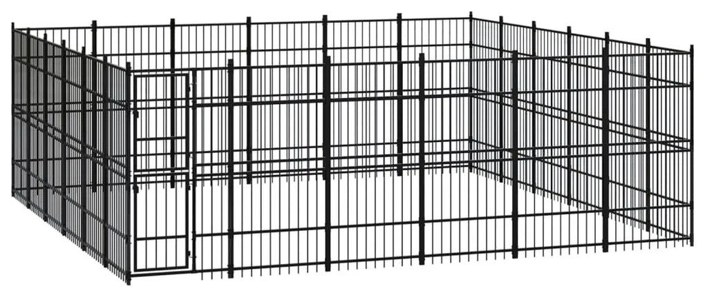 Gabbia Per Cani Da Esterno İn Acciaio 33,18 M² /