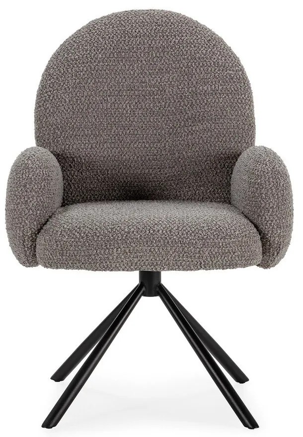 Poltrona grigia Dario - Marckeric