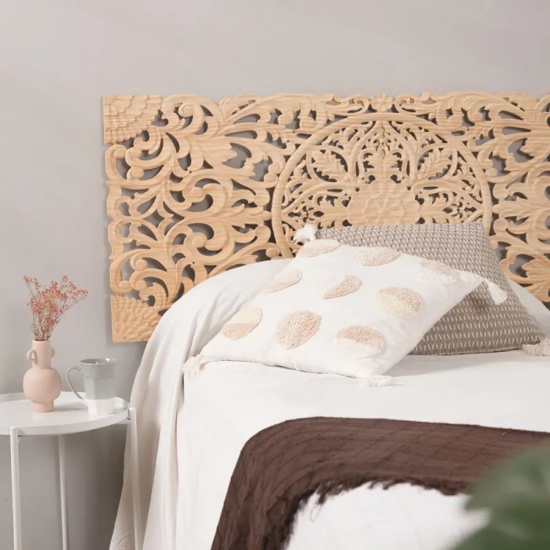 Testata Madala Dala Legna per letti 135 cm - Legno naturale