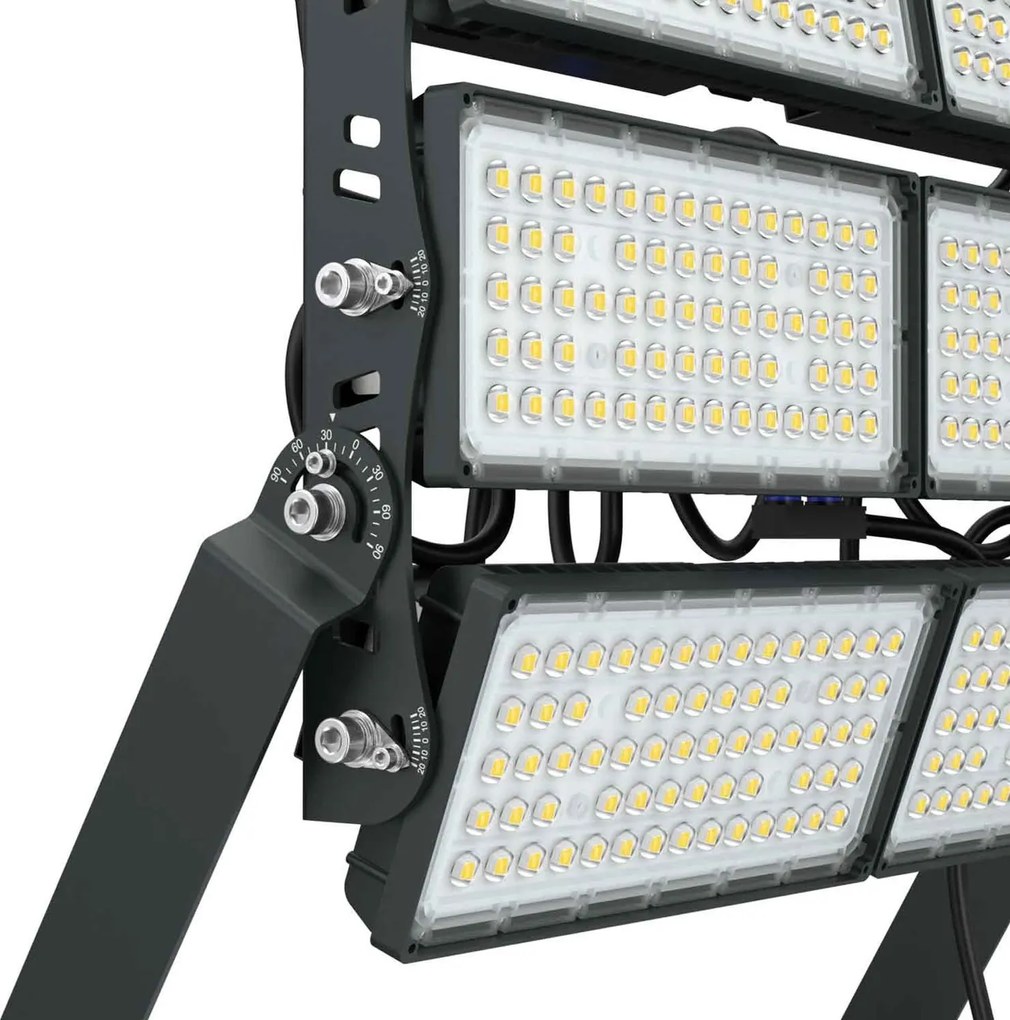 Faro Modulare LED 1.600W IP66 167lm/W Dimmerabile DALI - INVENTRONICS Colore Bianco Freddo 5.000K