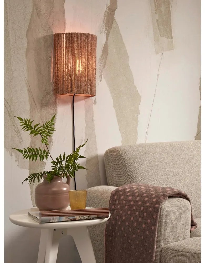 Lampada da parete in colore naturale Iguazu - Good&amp;Mojo