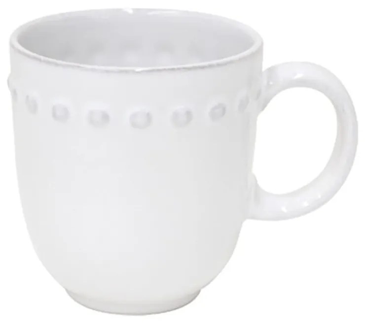 Tazza in gres bianco, 370 ml Pearl - Costa Nova