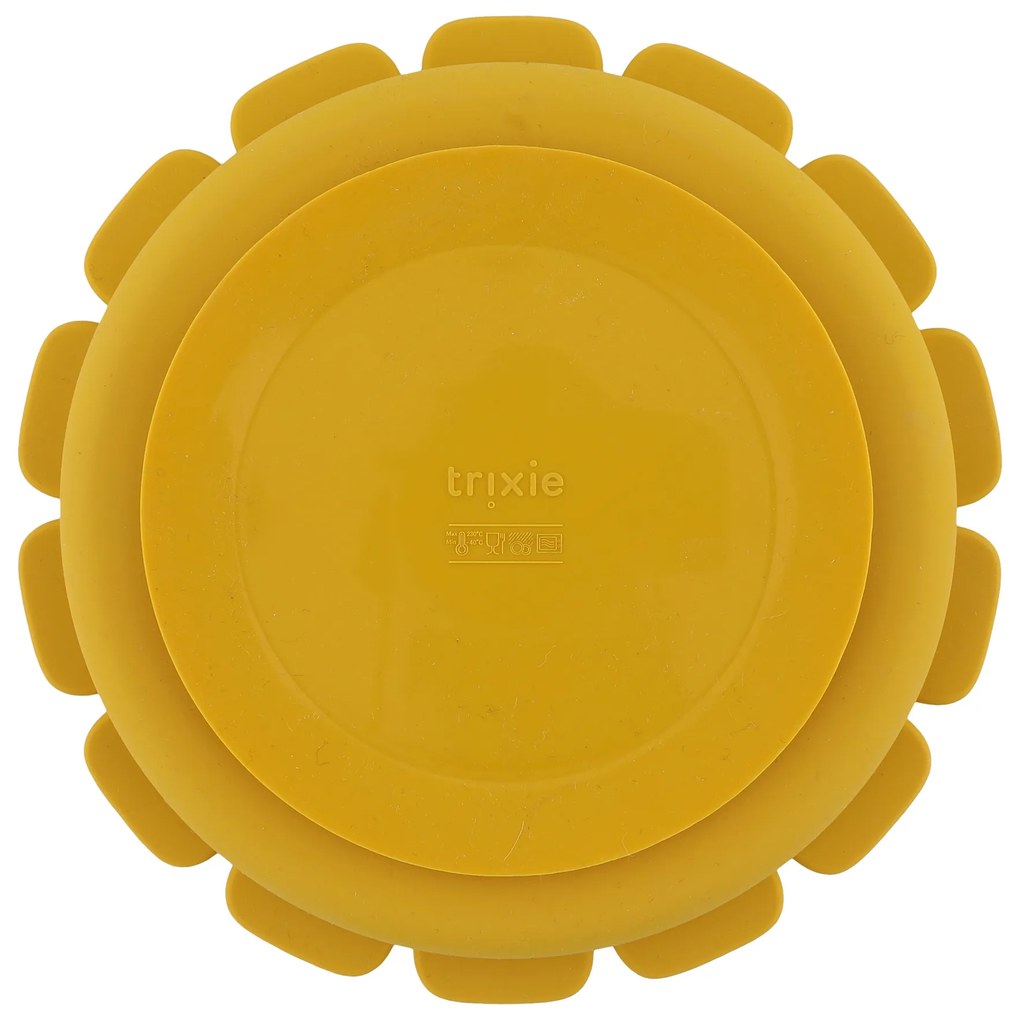 Piatto in silicone con ventosa Mr. Lion