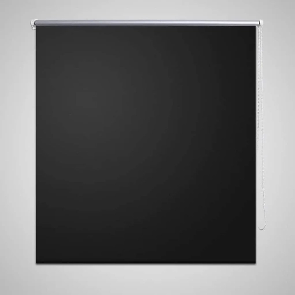 Tenda A Rullo Oscurante 120 X 230 Cm Nera /