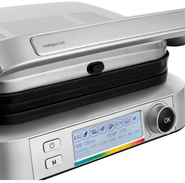 Sencor grill a contatto 2100W/230V cromo opaco