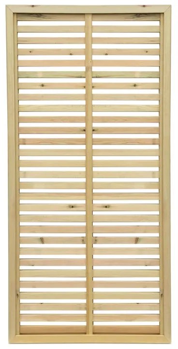Pannello frangivista in legno Julian L 90 x H 180 cm, spessore 58 mm