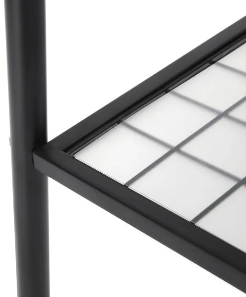 Appendiabiti da terra LINEA nero