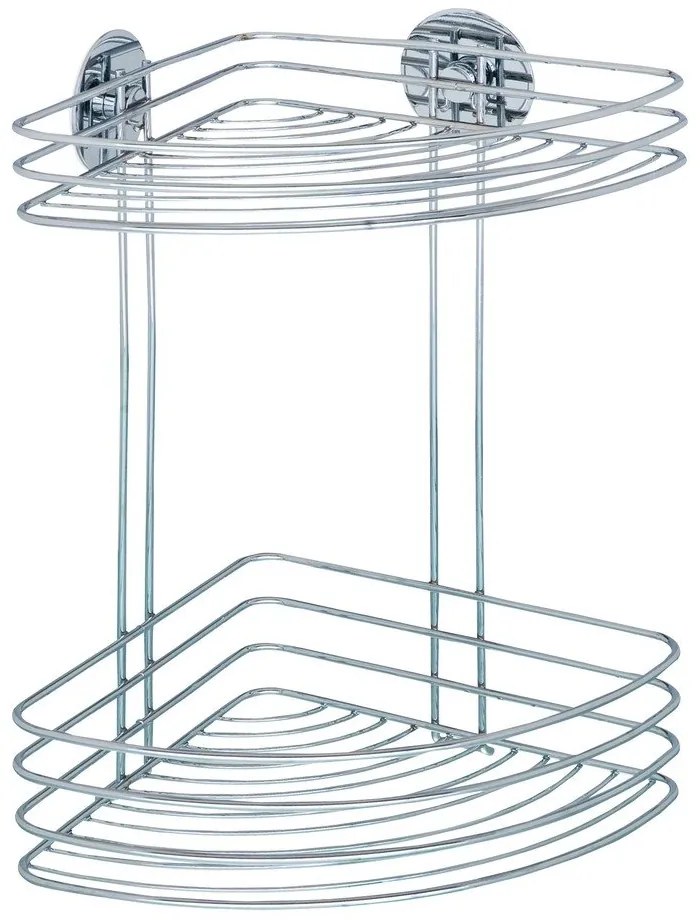 Scaffale angolare autoportante a due livelli , 20 x 26,5 cm Turbo-Loc - Wenko