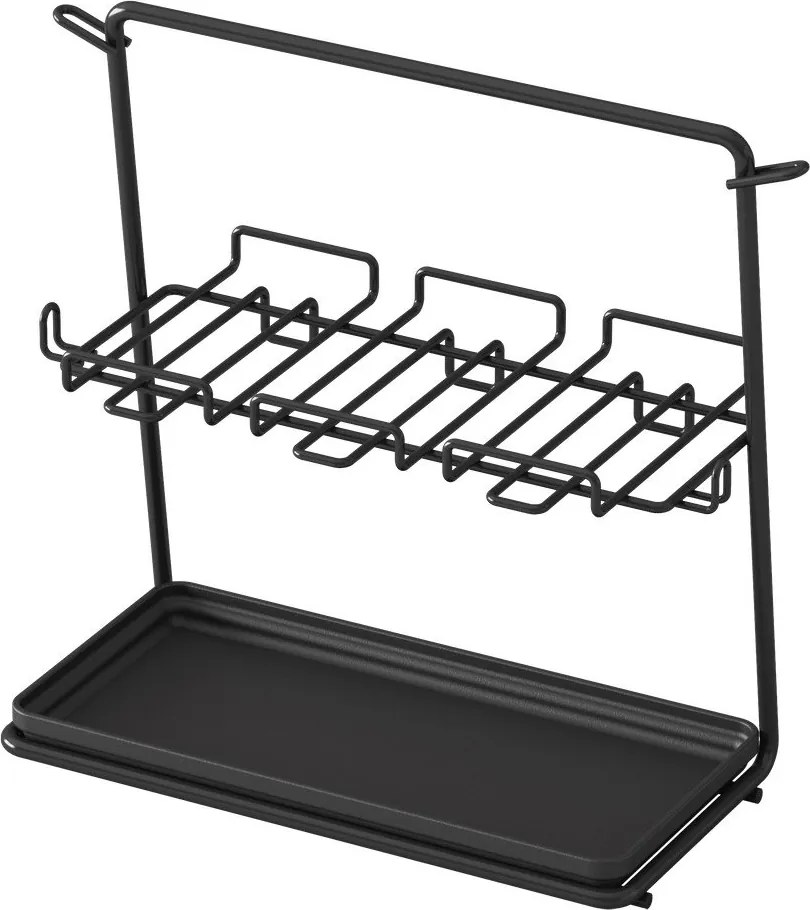 Organizzatore per ufficio nero My Pocket - Metaltex