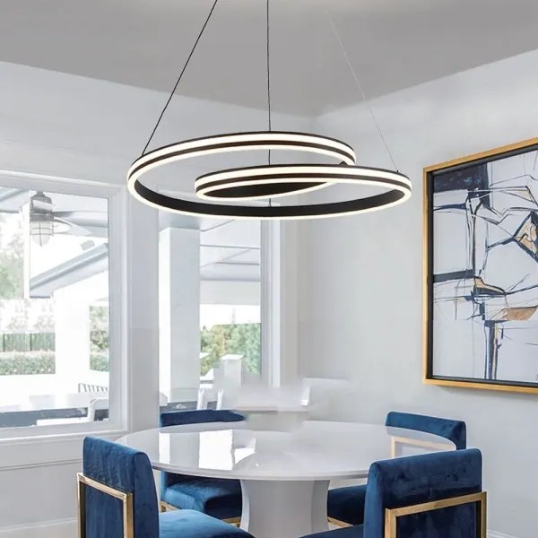 Lampadario LED a sospensione con filo LED/40W/230V