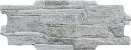 Rivestimento Effetto Muretto 16x40 In Gres Porcellanato Murales Grigio