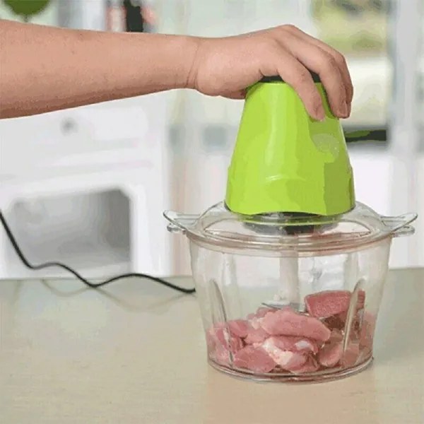 Trade Shop - Tritacarne Multiuso Macina Carne Trita Verdure Formaggi Frutta Miss Onion