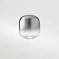 Vetro Borosilicato Contemporaneo Hunter Fum Specchiato D14