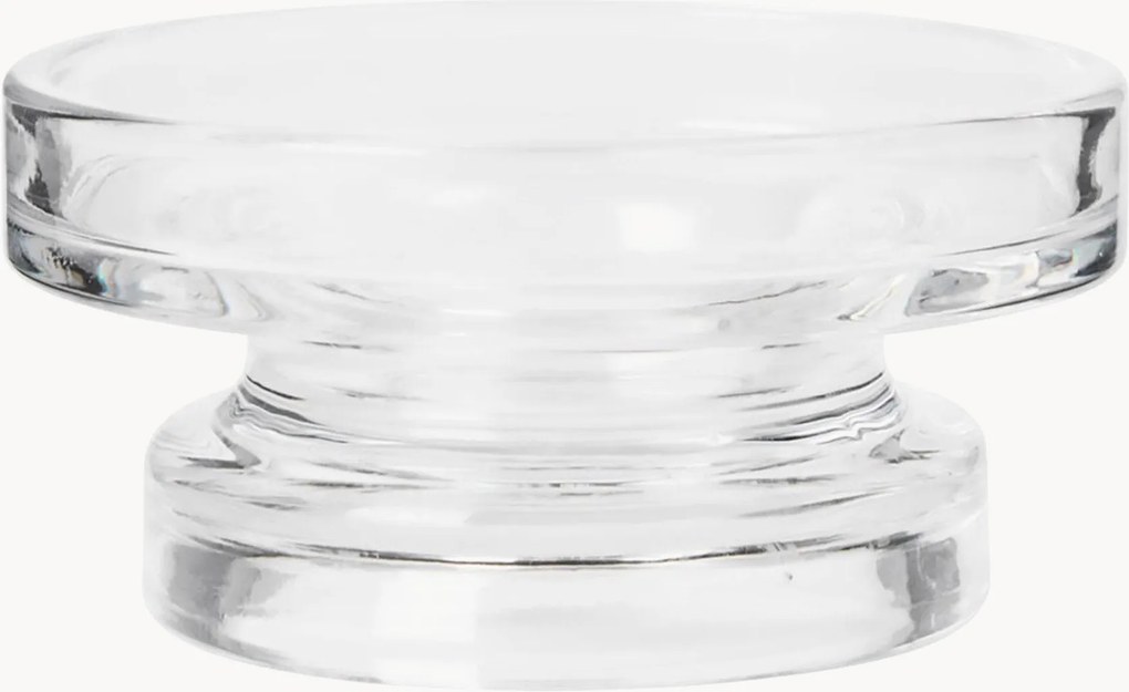 Portacandele in vetro Petra