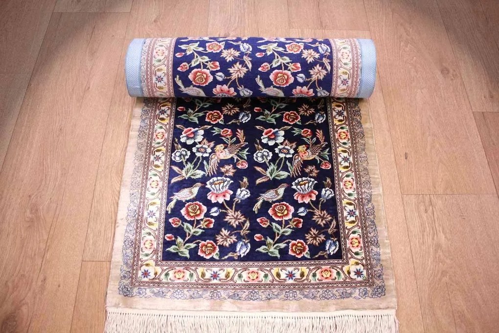 Ghom Tappeto 160x50 (Iran) Annodato A Mano