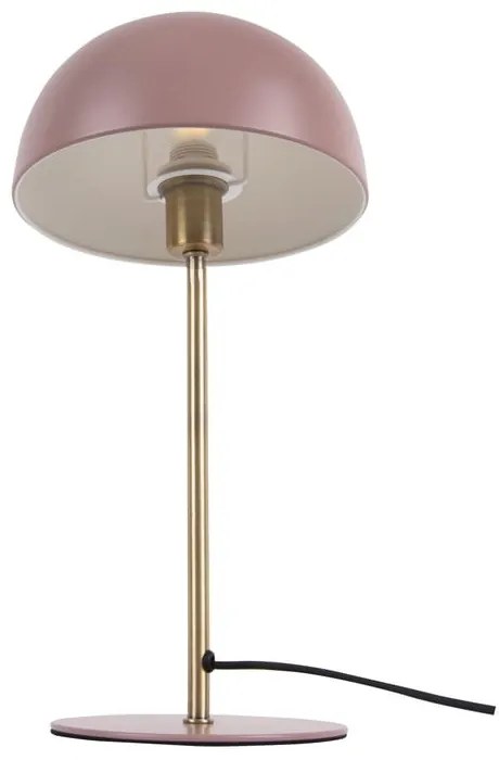 Lampada da tavolo rosa con dettagli dorati Bonnet - Leitmotiv