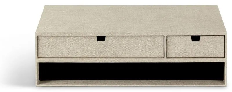 Organizer in cartone per cassetti/per documenti Ted Canvas Paper Laminate – Bigso