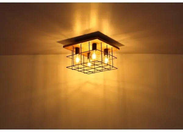 Globo 15530-4D - Plafoniera MERRIL 4xE27/60W/230V