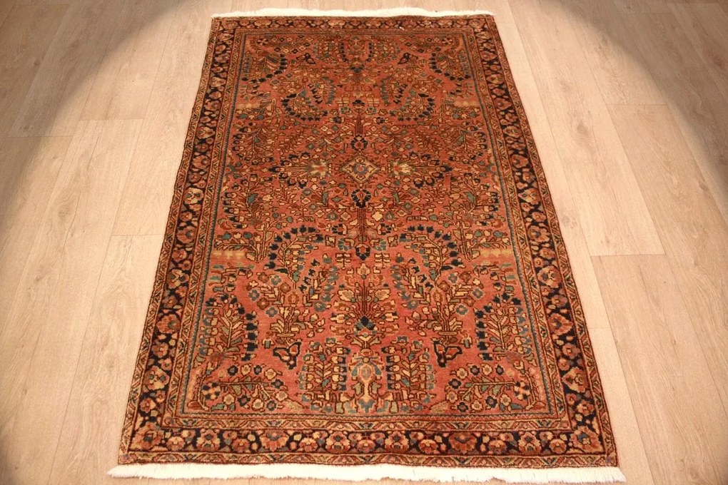 Sarouk Tappeto 100 x 150 (Iran) Annodato A Mano