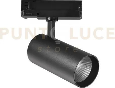 Proiettore a binario led jet 40da nero 40w cct 3000k / 4000k / 6500...