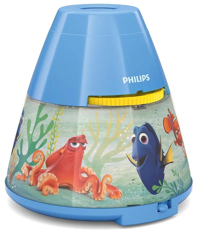 Philips 71769/90/16 - Proiettore LED per bambini DISNEY DORY LED/0,1W/3xAAA