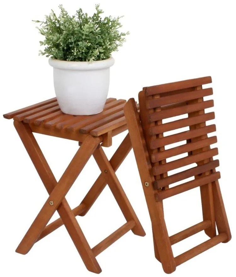 Sedie da giardino marroni in set da 2 Tacoma - Garden Pleasure