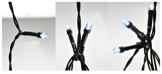 Solight 1V50-W - Catena di Natale LED 20xLED/3xAA 3,3m bianco freddo