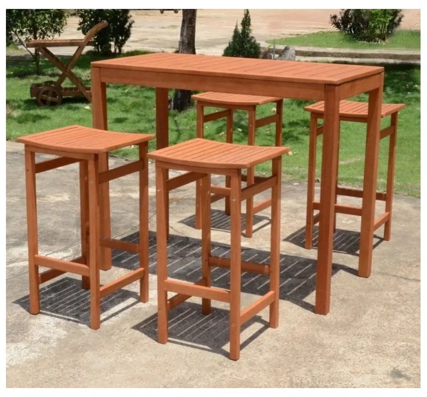 Tavolo da bar 60x120 cm Palmdale - Garden Pleasure