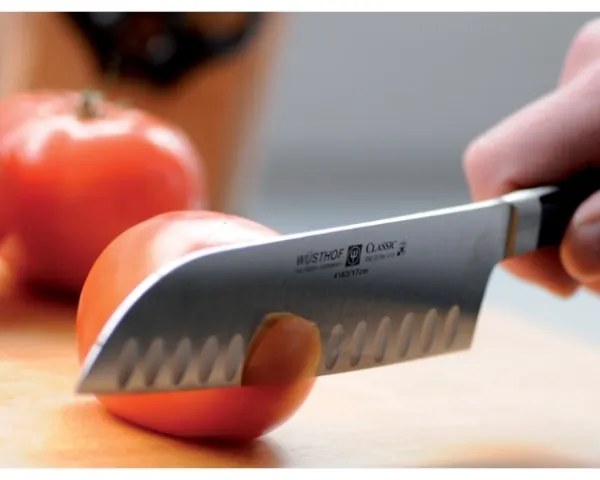 Wüsthof - Coltello da cucina giapponese CLASSIC 17 cm nero