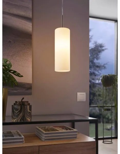 Eglo 75251 - Lampadario LED RGB dimmerabile su filo ELLUNO-C E27/7,5W/230V