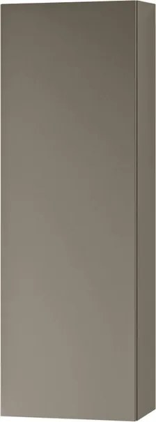 Pensile bagno Brera laccato opaco grigio londra, 1 anta apertura da sinistra P 17 x L 30 x H 90 cm