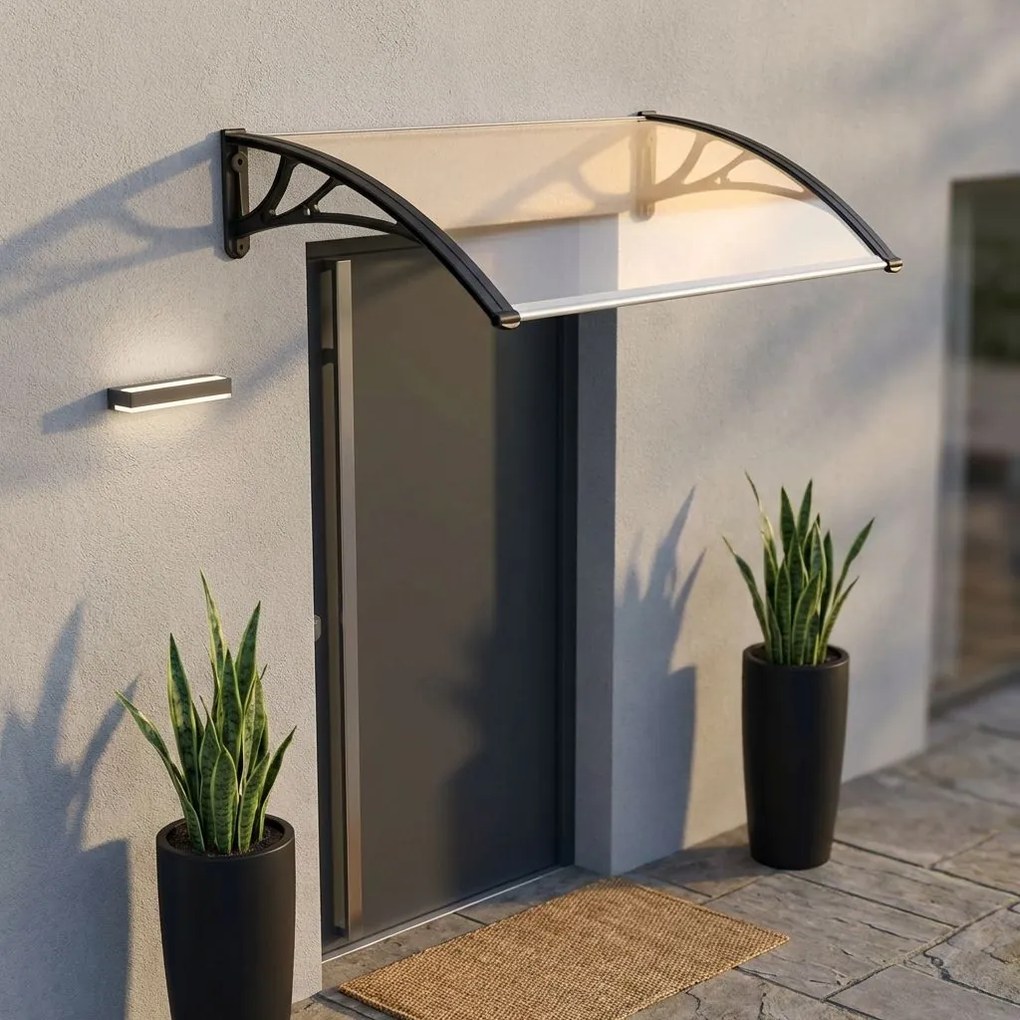 SAKURA - pensilina in policarbonato porta ingresso