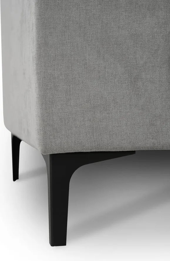 Divano angolare grigio (con penisola a destra/a L) Copenhagen – Scandic