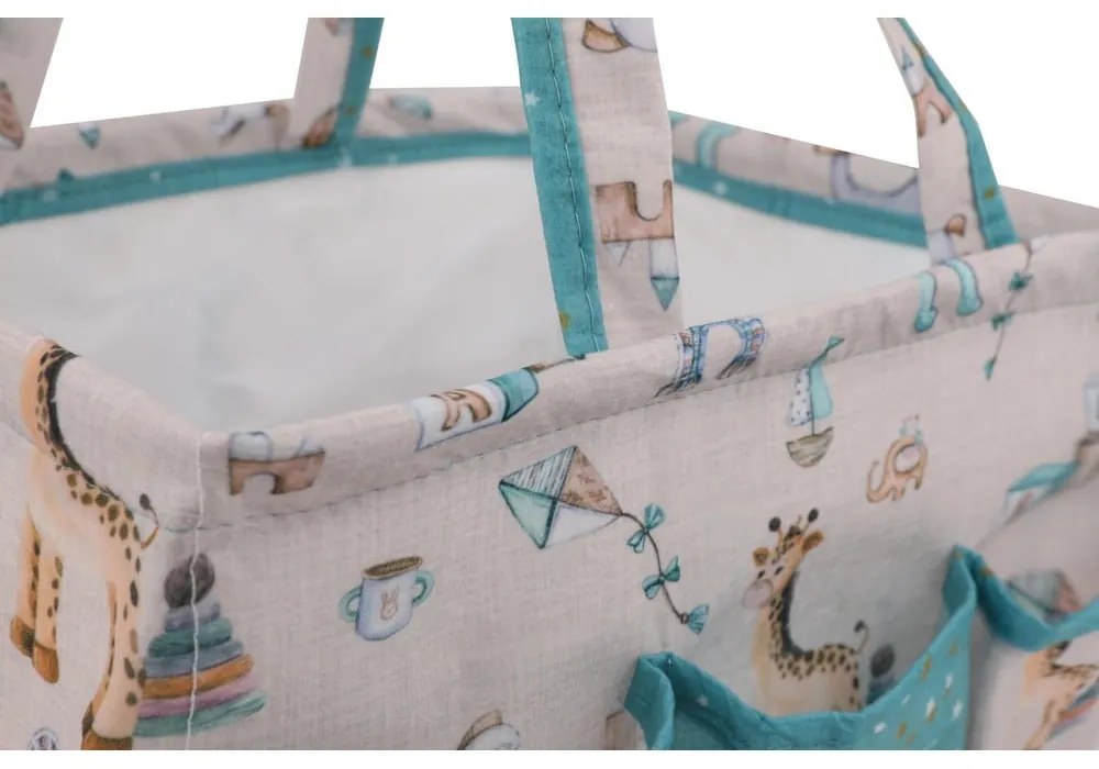 Organizzatore di giocattoli per bambini in tessuto - Mioli Decor