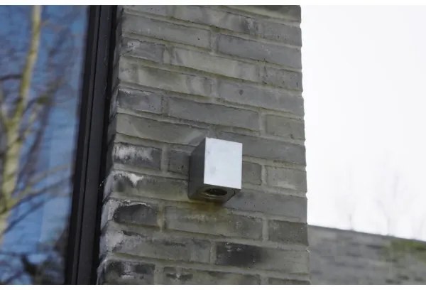 Nordlux - Applique da esterno LED CANTO 2xLED/6W/230V IP44 argento