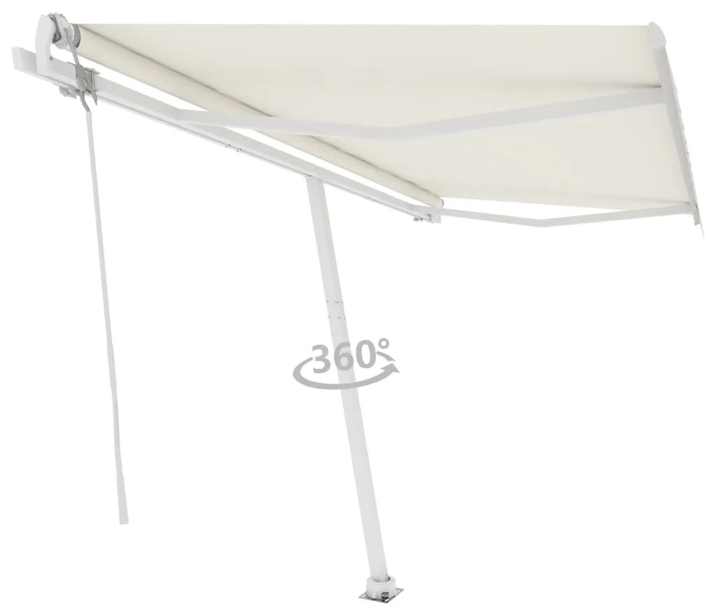 Tenda da Sole Automatica Autoportante 450x300 cm Crema