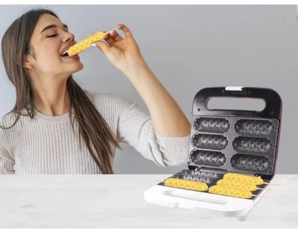 Beper - Piastra per waffle 850W/230V