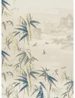 Jannelli & Volpi Wandbild Ine - Gold Blue Panel 4