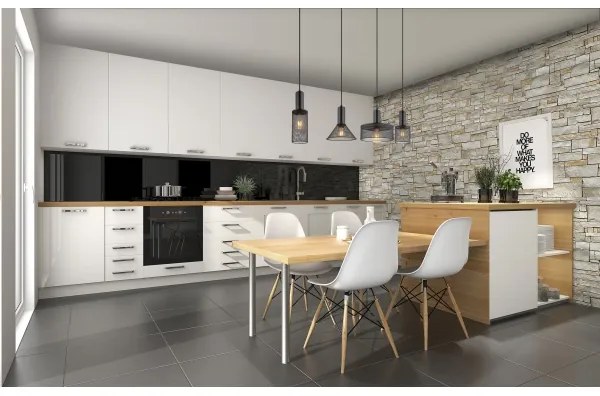 Globo 15648-4H - Lampadario a sospensione con filo JEDD 4xE27/60W/230V nero