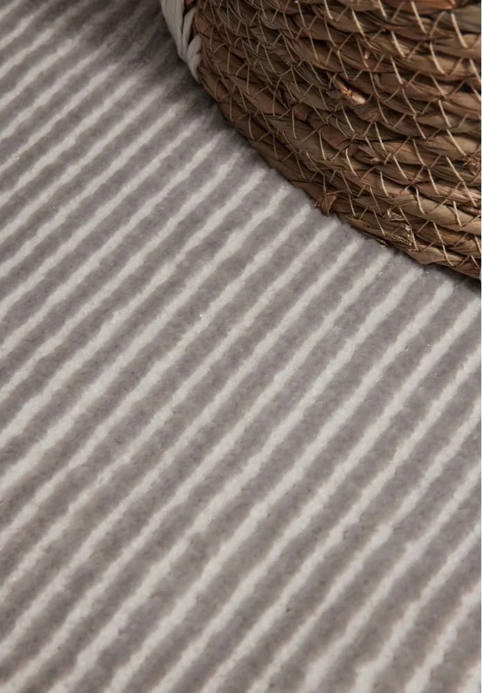 Tappeto grigio/color crema 160x235 cm Perles Dolomite – Elle Decoration