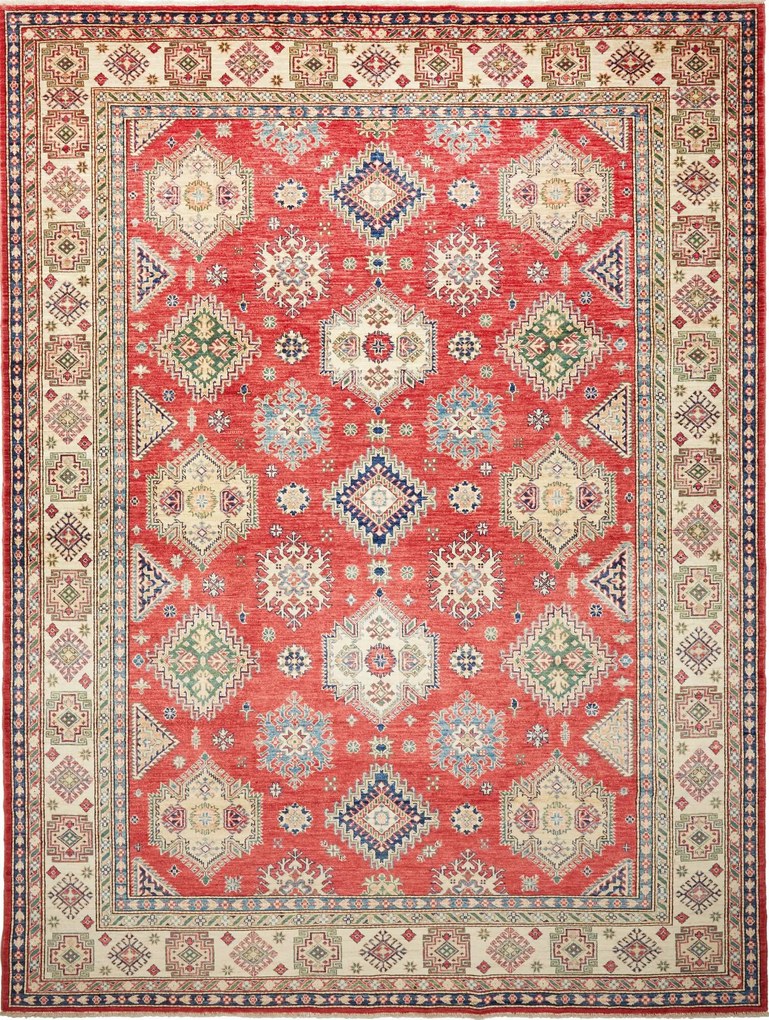 Kazak Tappeto orientale 250x320 Rosso (Pakistan) Annodato A Mano