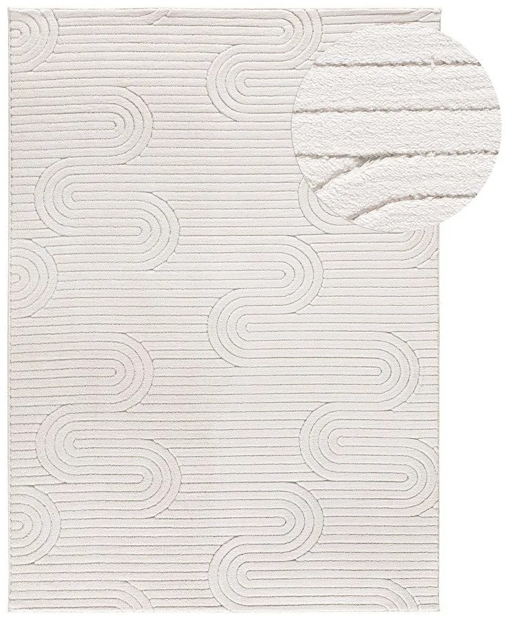Tappeto crema 160x230 cm Estilo - Universal