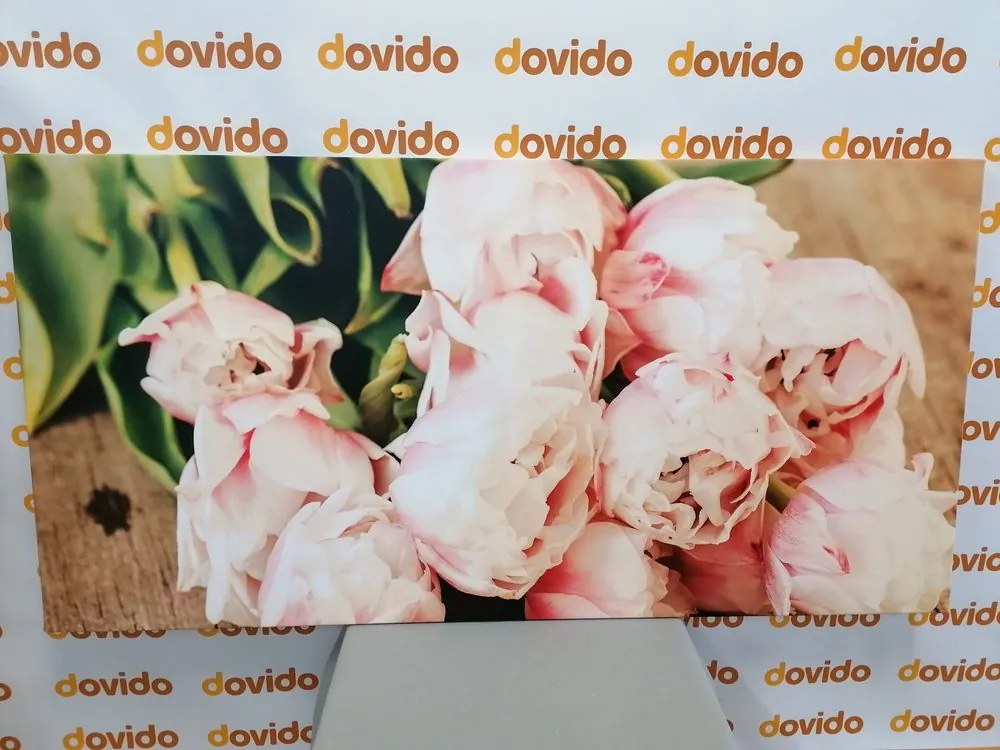 Stampa su tela – Bouquet romantico di fiori