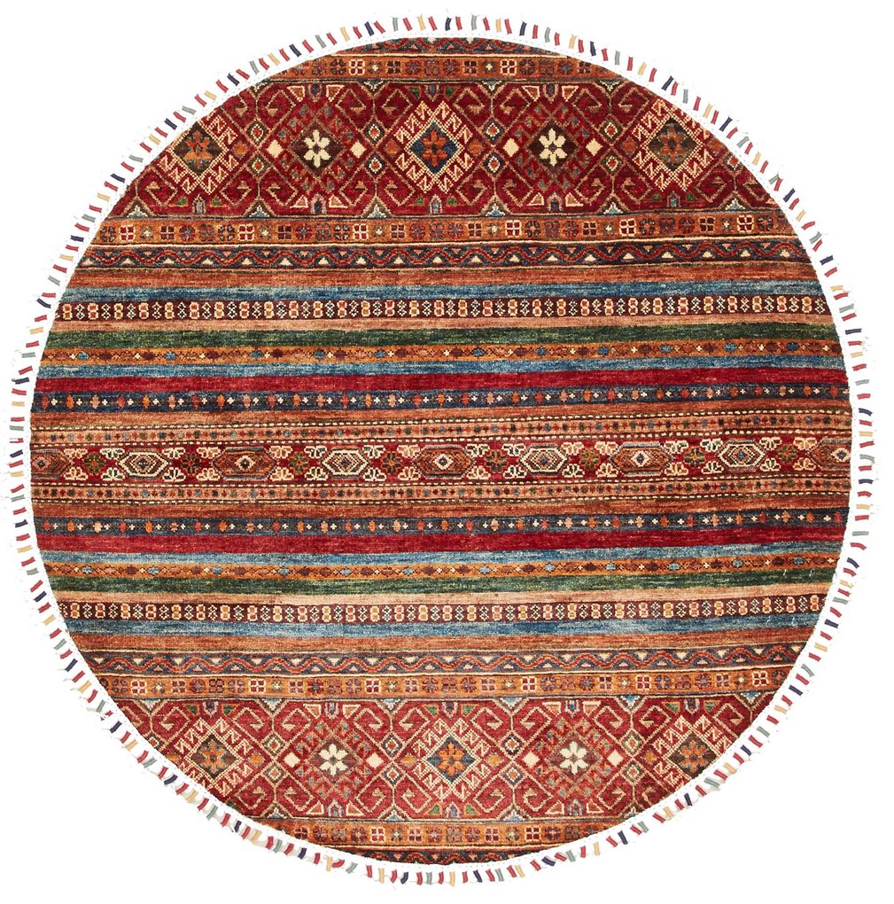 Samarkand Tappeto orientale 130 x 120 (Pakistan) Annodato A Mano